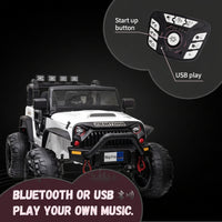 Prestige Electric Ride-On Car for Children - Grand Luxe Model 48.4" Two Seats