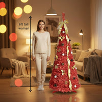 Majestic 6ft Christmas Tree – Festive Elegance Collection