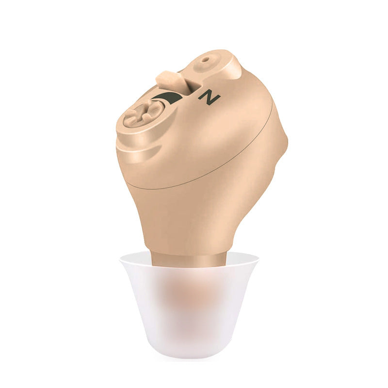 Aide Auditive Discrète Intra-Auriculaire – Réduction Intelligente du Bruit (USB Recharge)